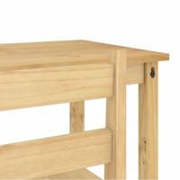 5-delige Barset massief grenenhout - thumbnail