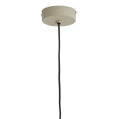 Light & Living Hanglamp 'Elimo' Ø25cm, kleur Mat Lichtgrijs Light & Living Hanglamp 'Elimo' Ø25cm, kleur Mat Lichtgrijs