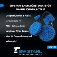 SW STAHL bürstensatz "62400l" brush set 4 pcs. for drills - thumbnail