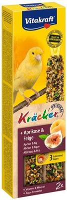 abrikoos/vijg-kracker kanarie 2in1 Gebr. de Boon Vitakraft - Vitakraft abrikoos/vijg-kracker kanarie 2in1 Gebr. de Boon Vitakraft - Vitakraft