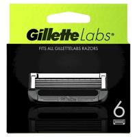 Gillette Gillette Labs Navulscheermesjes Exfoliating Bar en Heated Razor - 6ST - thumbnail