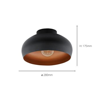 Eglo Plafondlamp Mogano 2 Eglo Plafondlamp Mogano 2