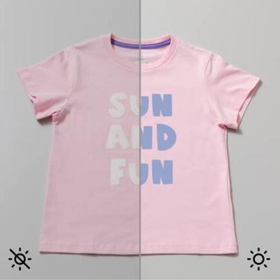 Cricut • iron-on uv color change 48x30cm white to pastel blue