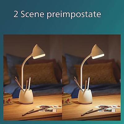 Philips LED Hat DSK213 PT 8719514443778 Tafellamp met accu LED LED 4.5 W Wit