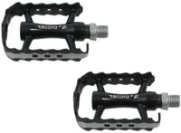 Tecora pedaalset all-round extra licht zwart op kaart - thumbnail