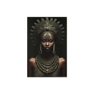 Schilderij Home ESPRIT Zwart Groen Bedrukt 100 x 4 x 150 cm