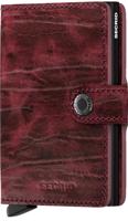 Secrid Mini Wallet Portemonnee Dutch Martin Bordeaux - thumbnail
