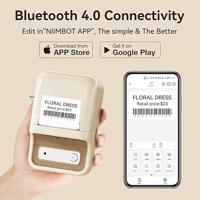 NIIMBOT B21 Pro Wireless Fotoprinter Printresolutie: 300 x 300 dpi - thumbnail