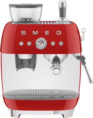 Smeg EGF03RDEU Espresso apparaat Rood