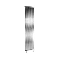 Designradiator Sapho Onda Gebogen 40x170 cm 425W Chroom Sapho - thumbnail