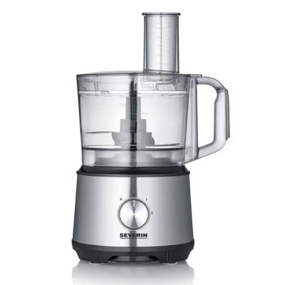 Severin KM 3892 Foodprocessor 1200 W Zilver, Zwart