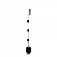 Trendform Steely Dan 150 cm Zwart - foto koord met 8 magneten - thumbnail