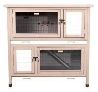 TRIXIE NATURA KONIJNENHOK MET ISOLATIE GRIJS 116X65X113 CM - thumbnail