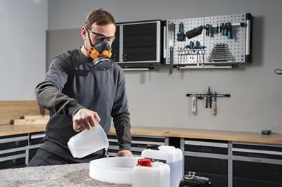 Wolfcraft Veiligheidsbril op sterkte | +3,0 | 1 stuk - 4944000