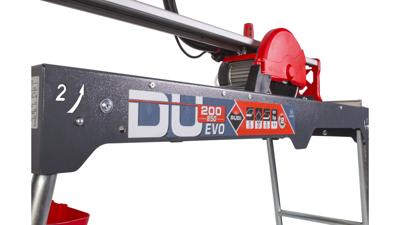Rubi DU-200 EVO 850 Elektrische Tegelzaagmachine 230V - 85 cm zaaglengte - 54975