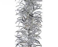 Lametta Slinger guirlande golf glans 100mmx2.7m zilver KSD - Ksd - thumbnail