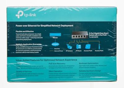 TP-Link TL-SG105PE Switch Zwart - thumbnail