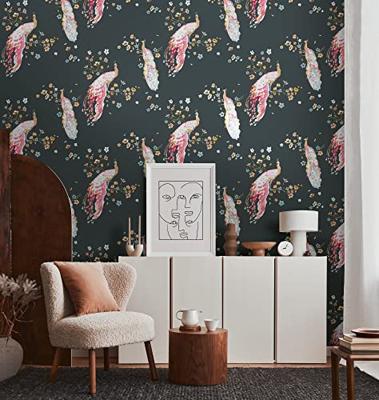 Livingwalls House of Turnowsky - Zwart - Floral - 389061