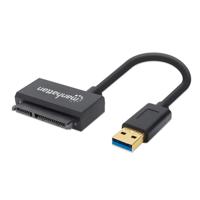 Manhattan 130424 USB 3.0 naar SATA adapter voor het aansluiten van 2,5 SATA harde schijven op USB 3.0-poorten - thumbnail