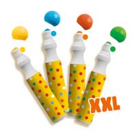 XXL stempelstiften set van 4 kleuren SES Creative meerkleurig - thumbnail