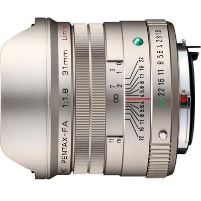 Pentax HD FA 31mm F/1.8 Limited zilver
