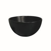 Waskom INK Otello XS Rond 24x12 cm Porselein Mat Zwart - thumbnail