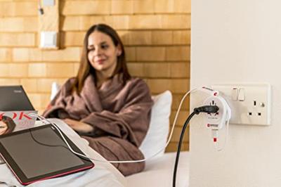 Adapter Skross 1500267 Verenigd Koninkrijk Internationaal 1 x USB