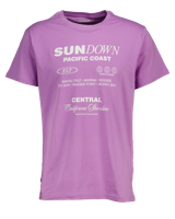 T-shirt - Paars - thumbnail