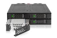 Icy Dock ToughArmor MB699VP-B V3 U2/U3 SDD-behuizing Zwart 2.5 - thumbnail