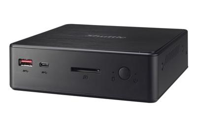 Shuttle Barebone Nano NC10U5 i5-8265U SO-DDR4/zwart/zonder OS