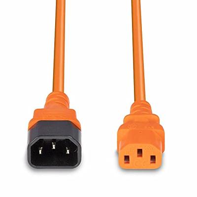 Lindy 30473 IEC C14/IEC C13 M/F 0.5m IEC C14 IEC C13 Zwart, Oranje Lindy 30473 IEC C14/IEC C13 M/F 0.5m IEC C14 IEC C13 Zwart, Oranje