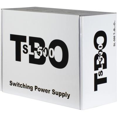 Inter-Tech SL-500 TBO power supply unit 500W Zwart