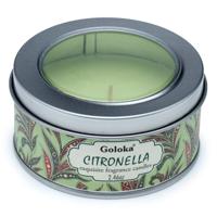 Goloka Geurkaars in blik - Citronella - thumbnail