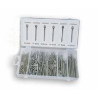 Splitpen assortiment, 300 stuks in opbergbox. - thumbnail