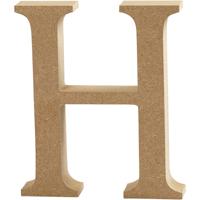Creativ Company Letter, h, h: 8 cm, dikte 1,5 cm, 1 stuk - thumbnail