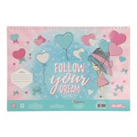 Schetsblok Zeemeermin met Stickers - thumbnail