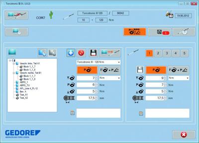 Gedore TT3KH 120 2648636 Momentsleutel 1/2 (12.5 mm) 10 - 120 Nm