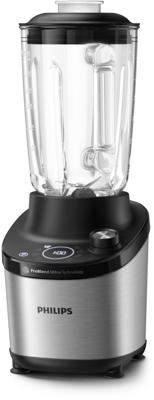 Philips Home HR3760/00 Blender 1500 W Zilver, Zwart - thumbnail