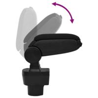 VidaXL Armsteun 12x32x(32-49) cm abs zwart - thumbnail