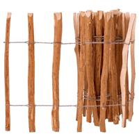 Hek 60x500 cm hazelaarhout - thumbnail