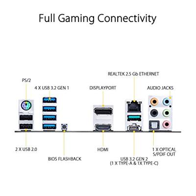 Moederbord AMD ASUS TUF GAMING B550M-PLUS Moederbord AMD ASUS TUF GAMING B550M-PLUS
