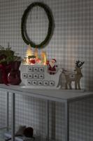 Konstsmide 3263-210 LED-silhouet Adventskalender Warmwit LED Wit Timer - thumbnail