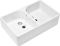 Villeroy & Boch O.Novo Wastafel Keramiek 80x50 cm Wit Alpin CeramicPlus - thumbnail