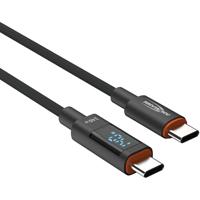 Ansmann 1700-0176 USB-kabel USB 2.0 1,2 m USB C Antraciet - thumbnail