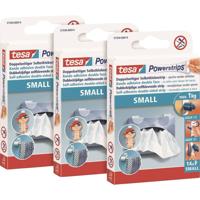 tesa POWERSTRIPS® Small Dubbelzijdig plakband Wit Inhoud: 14 stuk(s) - thumbnail