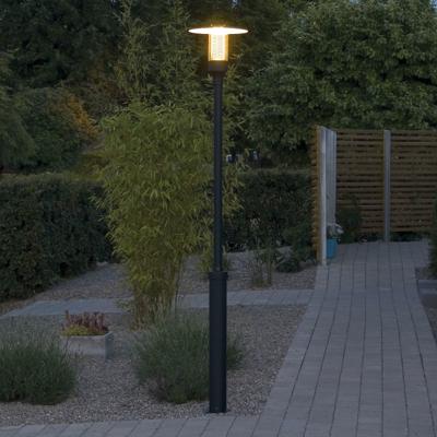 Vloerlamp Nova groot - matzwart