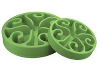 Holland Schaal Rallenta Pasti Eat Slow Live Longer, groen, 30x25x15 cm - thumbnail