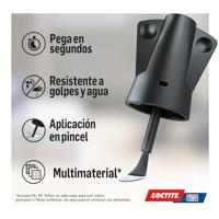 Lijm Loctite Super Glue-3 Penseel - thumbnail