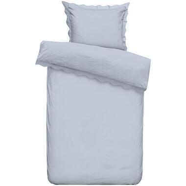 Dekbedovertrek Florine - lichtblauw - 140x200/220 cm - Leen Bakker