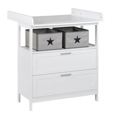 roba Commode Hamburg (2 lades, Wit) roba Commode Hamburg (2 lades, Wit)